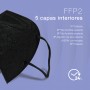 Mascarillas FFP2 - Pack 50 uds. Negras