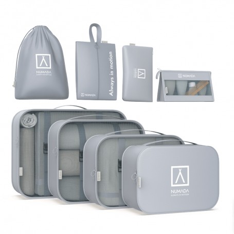 Organizador Maleta Set 8 Midweek A80 Gris Claro