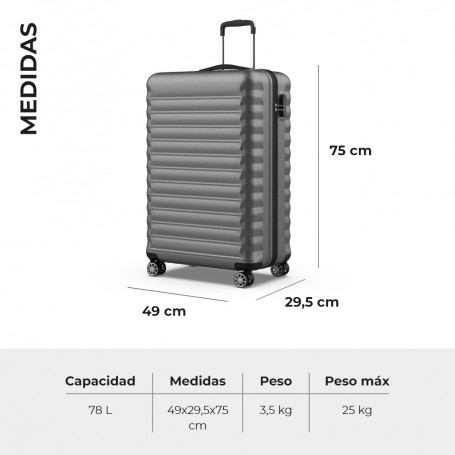 Luggage Medidas De Maletas Grandes Maleta Grande 28