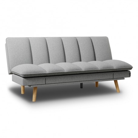 Sofá Cama 3 Plazas Cloud Lines Gris