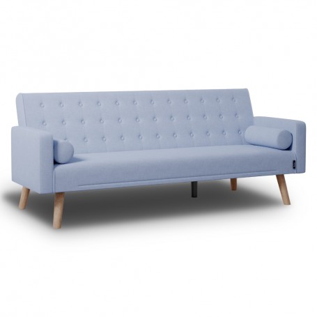 Sofá Cama 3 Plazas One Dots Azul