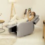 Sillón Relax Reclinable One Fabric Gris
