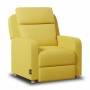 Sillón Relax Reclinable One Fabric Mostaza