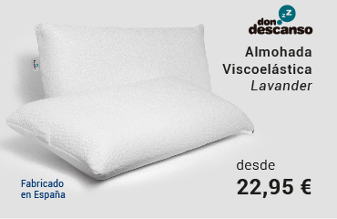 Almohada visco lavander